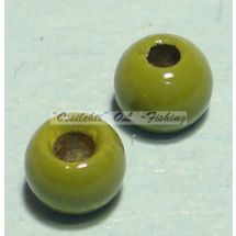 Messinkikuulat kuulapäät TFH® 3.8mm 5/32" 20kpl väri Olive Green