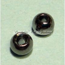 Brass Beads Messinkikuulat kuulapäät TFH® 4.7 mm 20kpl väri Black Nickel