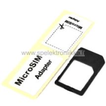 Micro SIM to SIM adapteri