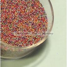 Mikrolasikuula mm. värikoukkuihin Rainbow Mix 0.4 - 0.7 mm 9 - 11g