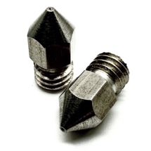 Suutin kärki 0.2 mm MK8 M6 ruostumaton teräs 1.75 mm filamentille suippo