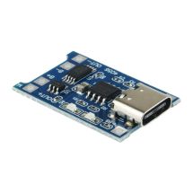 Litium ioni akun laturimoduuli 3.7V akulle 1A max latausvirta - USB C