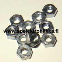 Mutteri teräsmutteri 4 mm 10kpl