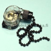 Pull chain sealing lamp switch, wall lamp pull chain switch, pull chain switch for fan, universal pull switch malli 2 ON / OFF 250VAC 3A