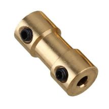 Messinkinen akselikytkin 3mm - 5mm