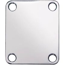 Kaulan kiinnityslevy, vintage nikkeli 51 x 64 mm, KAULE1NI