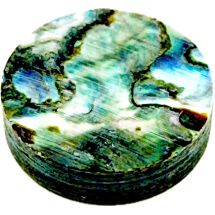 Otelautamerkki Genuine Green Abalone simpukka 5mm OTEABAL5