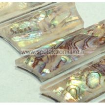 Otelautamerkkisetti LP kruunu - abalone-akryylilaminaatti - poistossa