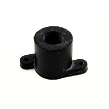 Musta kuminen elektreettikapselipidin 6mm kapseleille