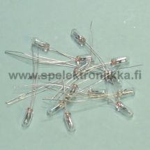 Pienoislamppu kirkas (läpinäkyvä) nimellisjännite 14V/50mA 3mm