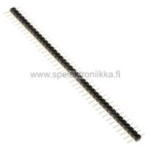 Piikkirima 1 x 40, rasteri 2 mm suora