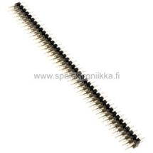 Piikkirima 2 x 5, rasteri 2 mm suora