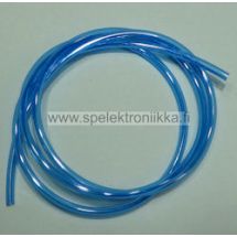 Elastinen läpikuultava muoviputki 1 yd / 0.91m Blue 2.4 / 4.0 TFH®