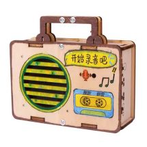 Puinen 60 sekunnin äänentallennin - rakennussarja