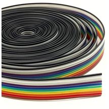 10P Rainbow nauhakaapeli 5m