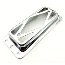 Rickenbacker -tyylin humbucker kuori, kromi