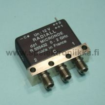 Radiall R 555432 12 V 1 x RF-relay 2 GHz latch reset SMA connectors new