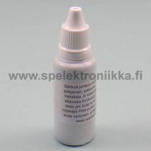 Sähköä johtava maali 30 ml Conductive shielding Paint e-tekstiilit electrically conductive paint musta