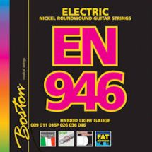 String set electric, nickel roundwound, hybrid light, 009-046. Includes also spare 009 and 011