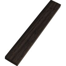 Eebenpuinen otelauta-aihio pala viululle n. 300x45x15/19 mm