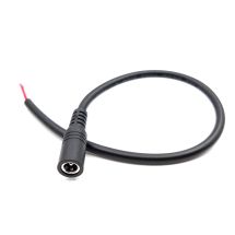 DC naarasliitin 2.1 / 5.5mm johdolla, 30 cm