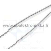 Silikonikaapeli silikonijohto OFC 2 x 0.75mm² -60 ... 180 astetta 300/500V