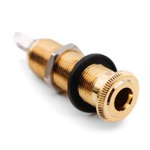 Stereojakki kytkimellä, 6.3mm, pitkällä kierteellä, ei hihnanuppia KJ63GD