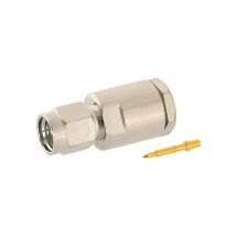 SMA uros RG-58 kaapelille, juotettava