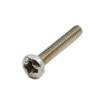 M2 x 12 mm koneruuvi, kupukanta