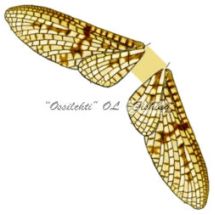 Spinner Wings Mayfly SMW 003 Yellow M 10kpl