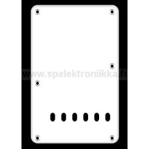 Tremolojousten peitekansi stratoon, White mattapinta