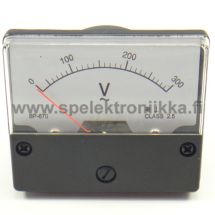 Analoginen taulumittari / paneelimittari, ei peiliä, alue 0 - 5AAC