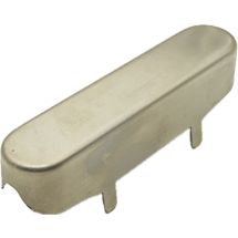Tele kaulamikrofonin metallikuori, vintage nikkeli