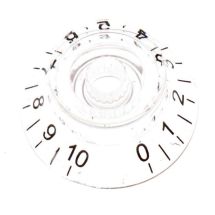Bell Top Hat nuppi Water Clear Transparent
