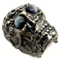 Valumetallipääkallo nuppi UNHAPPY SKULL