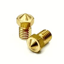 V6 0.4 mm messinkisuutin 1.75 mm filamentille