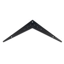 V-tyylinen tailpiece-levy, 6-kielinen, black