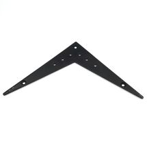 V-tyylinen tailpiece-levy, 7-kielinen, black