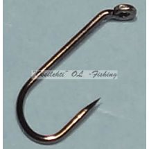 Väkäsetön perhokoukku VSTFH-100BL #12 barbless fly hook 50pcs pack