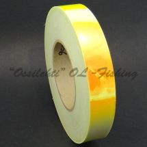 Color-changing orange-yellow translucent chameleon tape