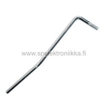 Vibratallan kampi TRKA29CR arm dia. 6.00 mm, kromi ei nuppia