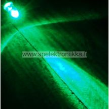 Superkirkas LED 5mm Vihreä 10000 - 12000 mcd