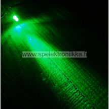 Superkirkas LED 5mm Vihreä typ. 50000 mcd / 100 mA
