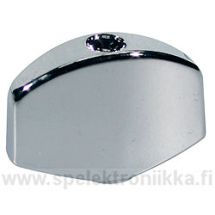 Virityskoneiston nuppi SPARE187 metallia 23 x 16