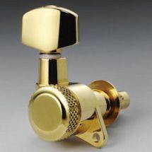 Virityskoneisto 3L + 3R Schaller Gold 10060523 M6 Locking