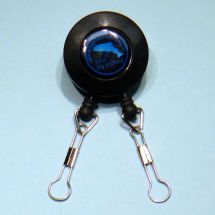Pin on reel Jojo tuplamalli muovikuorinen 42 mm zinger rectractor TFH®