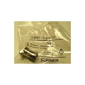 FO liitin Suhner 23 BNC-75-0-9