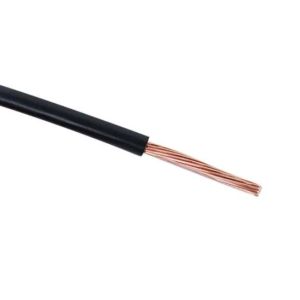 Asennusjohto monisäikeinen musta 1.5 mm²