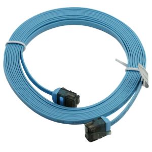 CAT6A verkkokaapeli, 3 m, U/UTP - Ultra Flat - erittäin litteä ja pienikokoinen