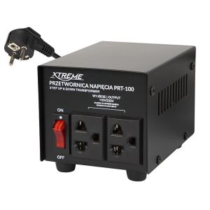 Suomi-USA muuntaja 230V / 110V 100W